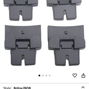 Joovy Twin Roo+ Britax/BOB Car Seat Adapter - Black